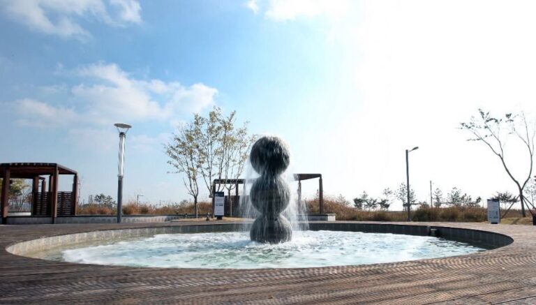 [Incheon] Fußbad im Seaside Park (씨사이드파크해수족욕장)