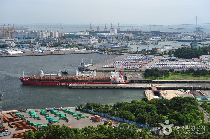 [Incheon] Schleuse am Hafen Incheonhang (인천항 갑문)
