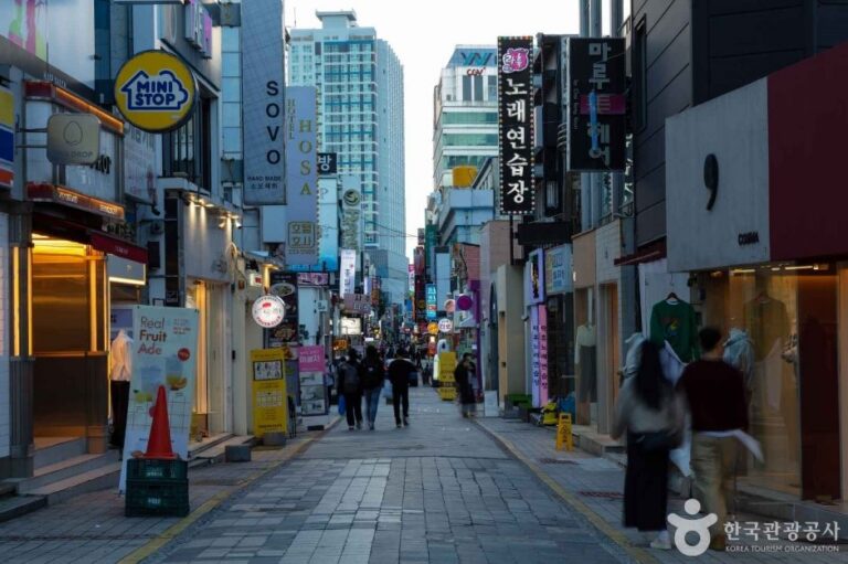 [Gwangju] Straße Chungjang-ro (충장로)