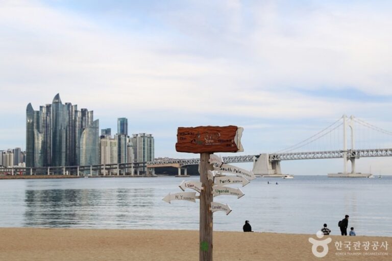 [Busan] Themastraße am Strand Gwangalli (광안리해변 테마거리)
