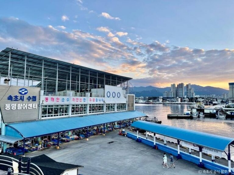 [Gangwon-do] Fischmarkt Dongmyeong (동명활어센터)