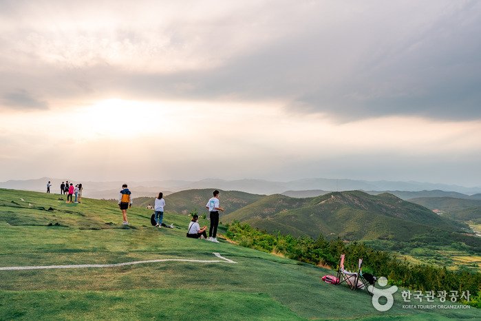 [Gyeongsangbuk-do] Gleitflugplatz am Berg Gonryunsan (곤륜산 활공장)