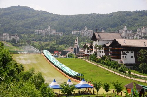 [Jeollabuk-do] Schlittenbahn im Muju Deogyusan Resort (무주덕유산리조트 썰매장)